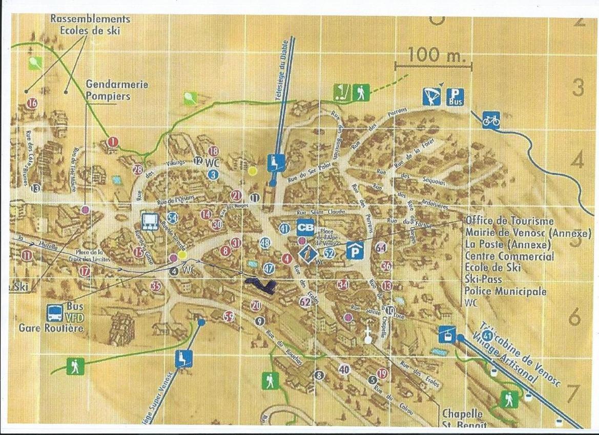 Apartmán Au Coeur De La Station Les Deux Alpes Exteriér fotografie